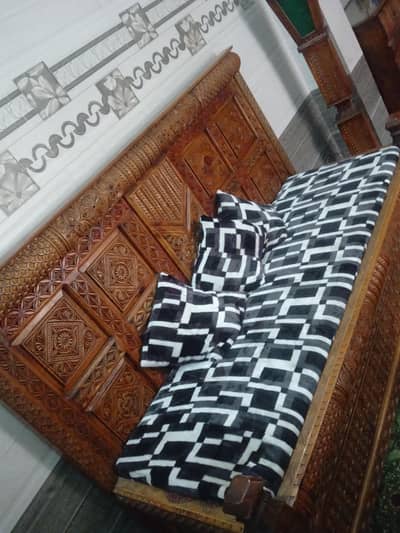 Handi craft sofa Made from  Swati Ahkrot wood