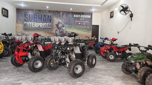 Double Disk Breaks 125cc Hammer Jeep Atv Quad Bike Delivery In All Pak