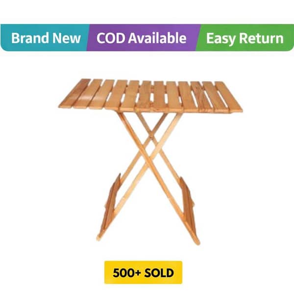 Tea Table Laptop table Bed Table Study Table Brown Color