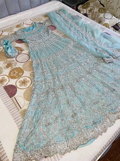 Bridal walima maxi for sale