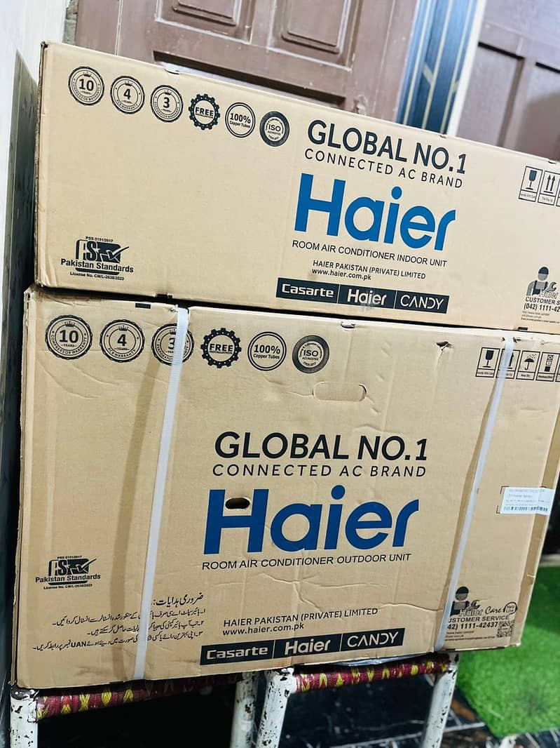 Haier 1 Ton T3 Inverter AC – Model HSU-13HFAB (R-32 Gas) – 100% Warran ...