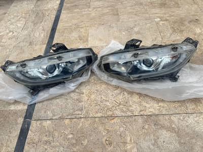 civic x 2016 to 2019 headlights
