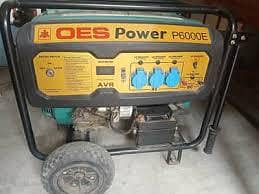 6.5 KV generator with gass kit running condition