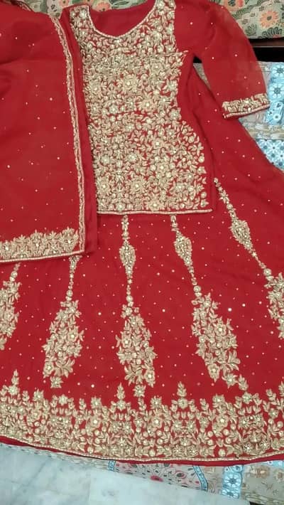 Bridal lehenga in good condition