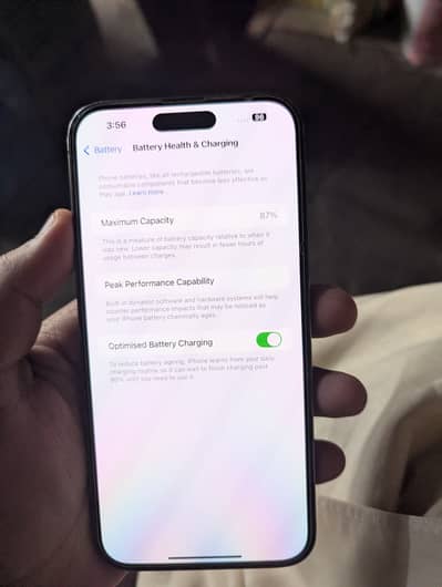 14 pro max 256 BH 87%