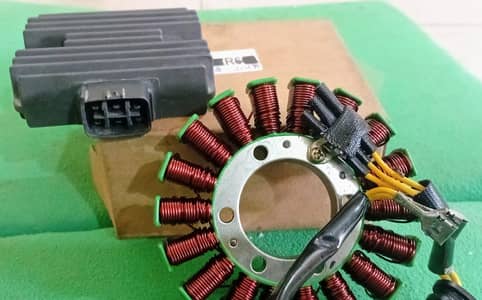 yamaha R6 charger and stator coil kara