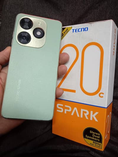 Tecno spark 20c with box (03000242699)