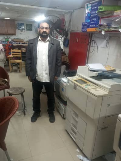 Computer composer designer photocopy operator