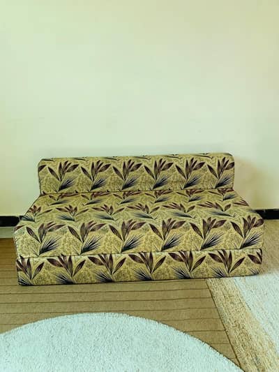 sofa cum bed and stroller