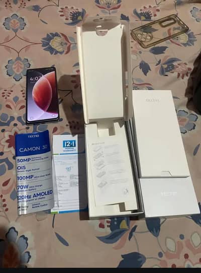 tecno caman 30 12gb ram 256gb rom urgent sell