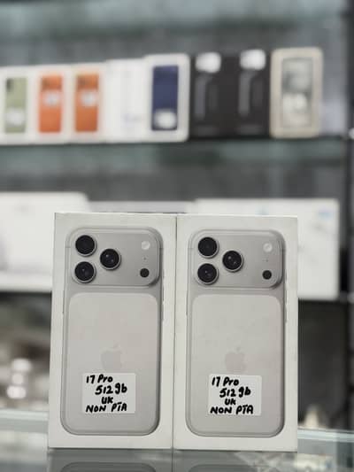 IPHONE 17 PRO 512 GB UK SILVER BOX PACK NON PTA