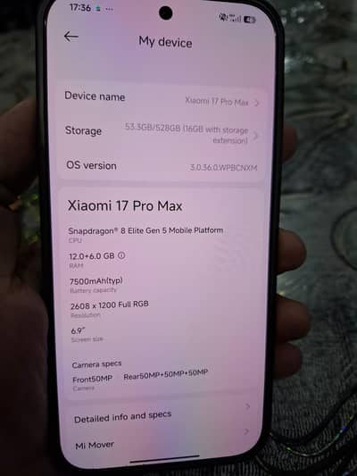 xiaomi 17 pro max