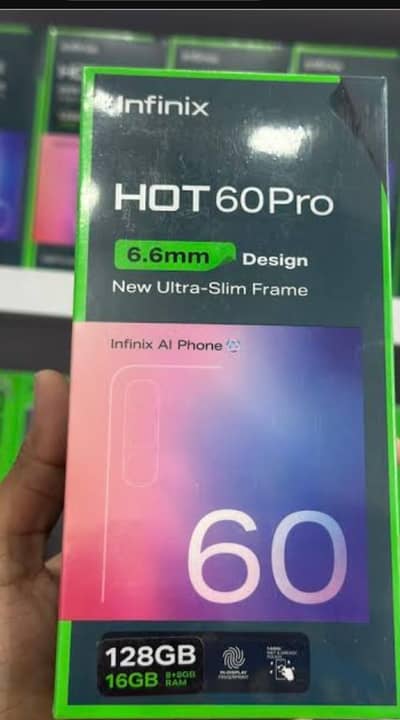Infinix hot 60 pro  for sale brand box pack