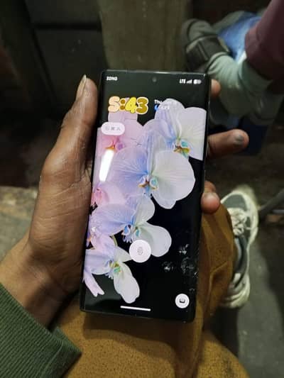 google pixel 6 pro I display finger print glass break