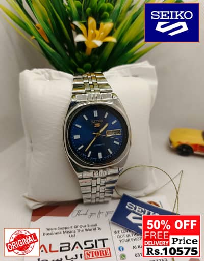 Seiko 5 Citizen Orient Automatic Pre-Owned watch Japan 03161737353