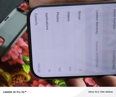 iPhone 16 pro desert titanium 128 gb with box