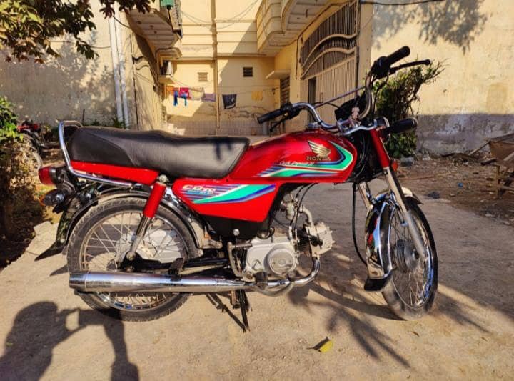 ہونڈا سی ڈی سیون ٹی بائک سیل 1