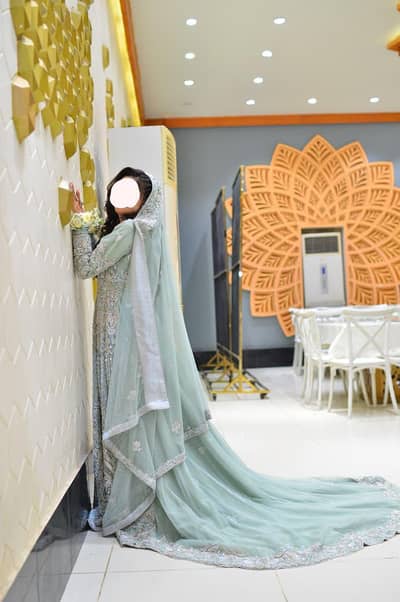 Valima Maxi/ Maxi/ Bridal Maxi/ Bridal wear/Reception dress/ Tail Maxi