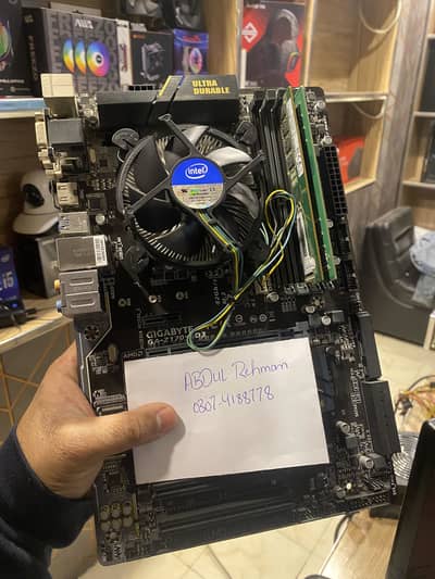 Core i7 6700 & Asus H110m Gaming PC