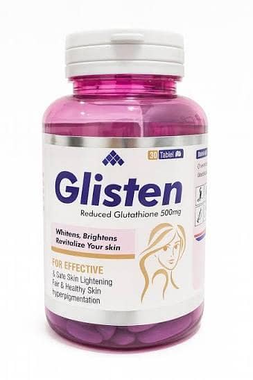 Glisten ( Gluthathione 500mg ) Tablets