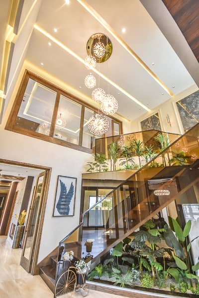 TASK EST OFFER : 1 Kanal Brand New Designer House For Rent Good Location In Phase 6 DHA