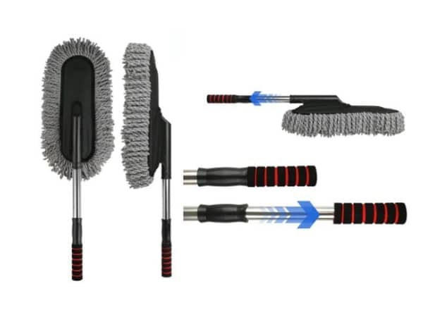 Extendable Microfiber Wash & Dust Mop – Telescoping Car Brush with Soft Cleaning Head