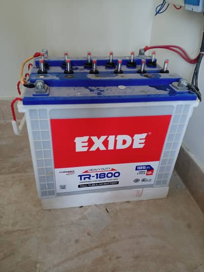 Exide battery tubler TX 1800