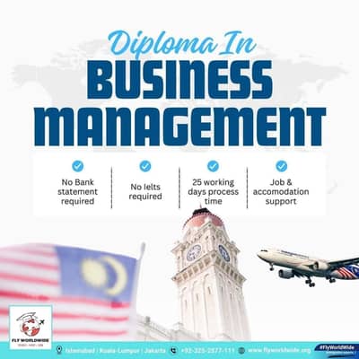 Study in Malaysia Diplomas starting from 7 lakhs PKR*