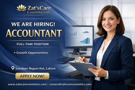 Hiring For Accounts And Finance Department