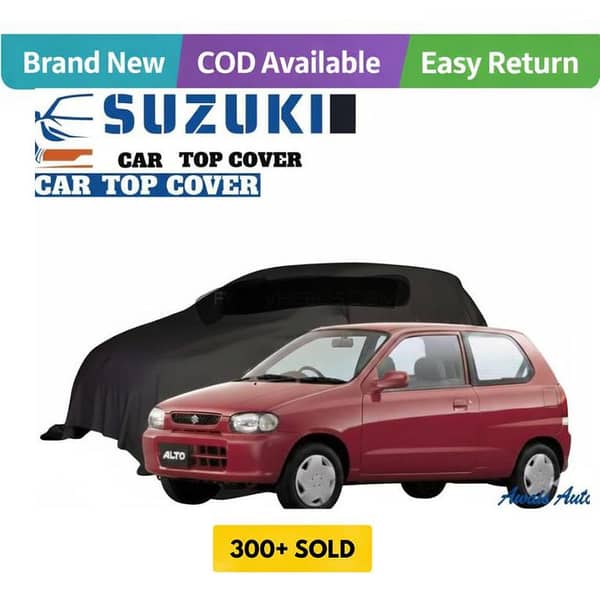 Suzuki Alto 2000–2010 Top Cover | Single Layer | Waterproof Parachute | Premium Protection