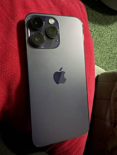 14 pro max pta approve 10/10 deep purple