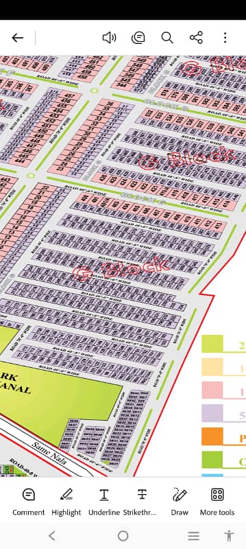5 Marla Developed Plot Block G Phase 1 Citi Housing Sargodha Road For Sale