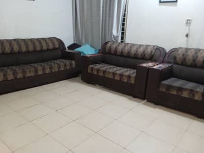 6 seater sofa slightly used is for sale