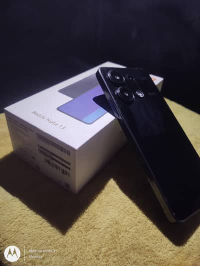 Redmi note 13 8 128 with box charger