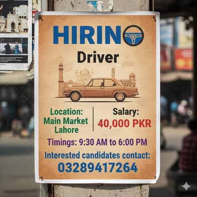 Driver (Full-Time)