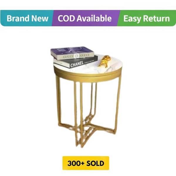 Rode Based Coffee Table Sofa Side Coffee Table Luxury Side Coffee Table