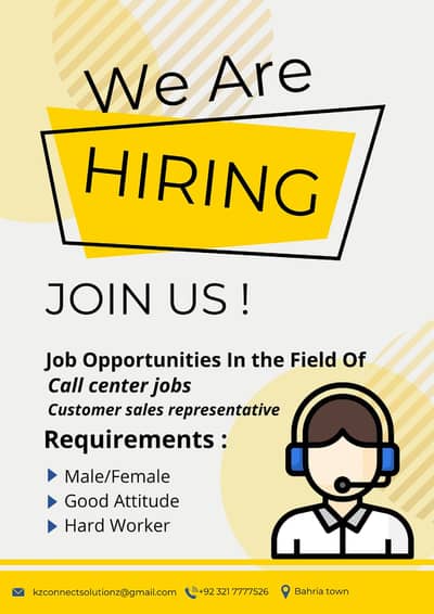 Call Center Agent / Customer Service Representative