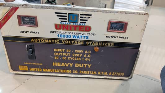 stabilizer 10000 Watt