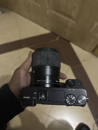 Sony A6400 with 30mm ,16mm lens