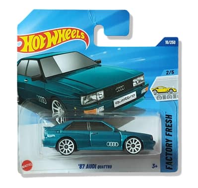 hot Wheels audi Quattro 1987 rally legends series hotwheels