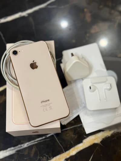 iPhone 8 PTA Approved 64GB Complete Box