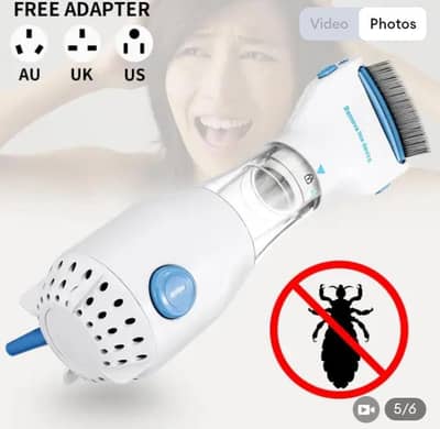 v-comb anti lice machine chemical free