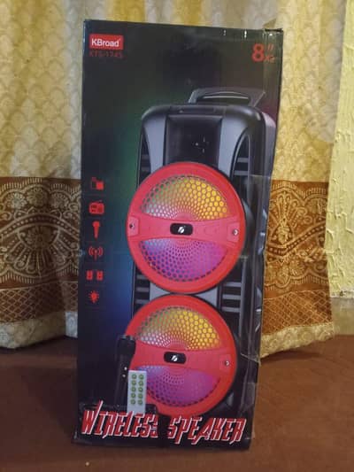 Wireless speaker good condition
