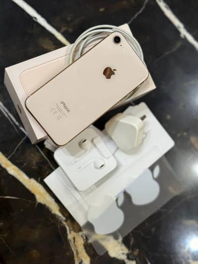 iPhone 8 Official PTA Approved 64GB Complete Box