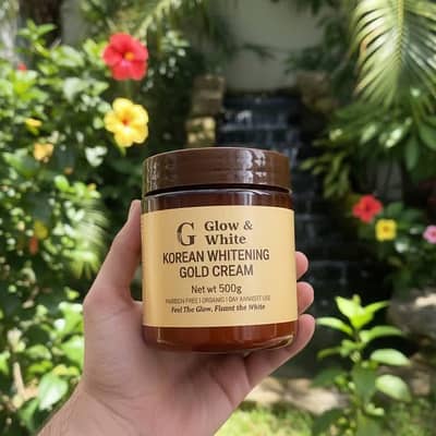 Glow and White Korean Whitening Gold Cream