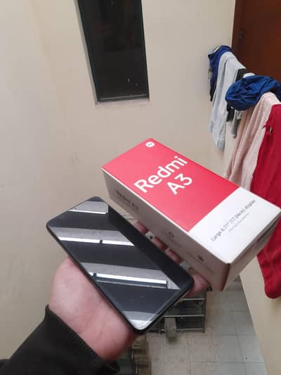 xiaomi redmi A3 complete box accessories condition 10/10