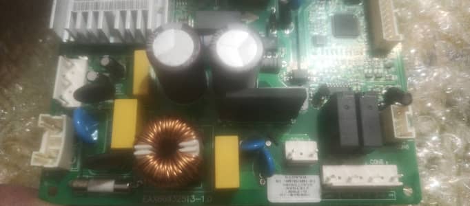 LG refrigerator card