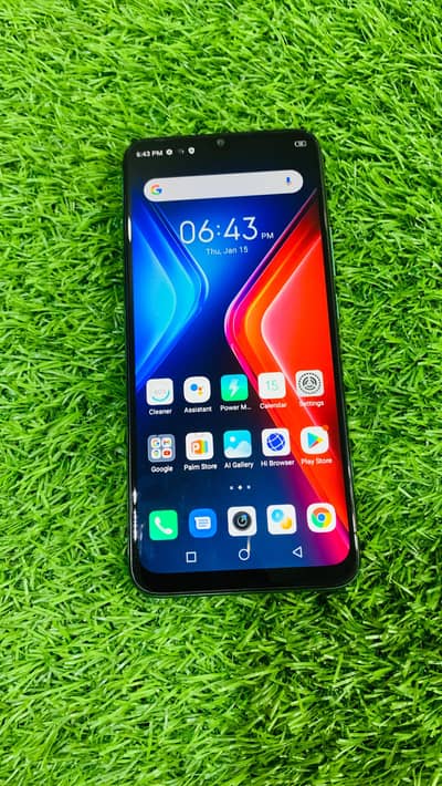 infinix Hot 11 play 4/64 PTA approved 10/10 condition for sale