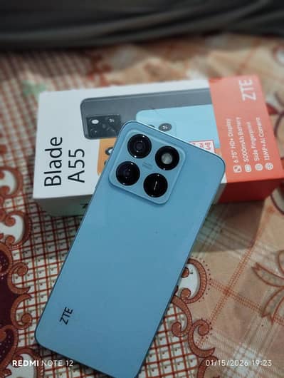 zte A55 like new condition in warranty