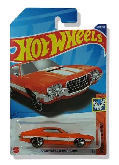 hot Wheels ford GRAN TORINO SPORT 250/250 RARE hotwheels